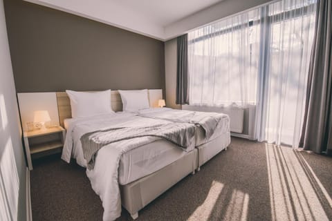 Bed, River view