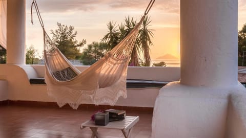 Patio, Natural landscape, View (from property/room), Balcony/Terrace, Sunset