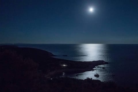 Property building, Natural landscape, Summer, Sea view