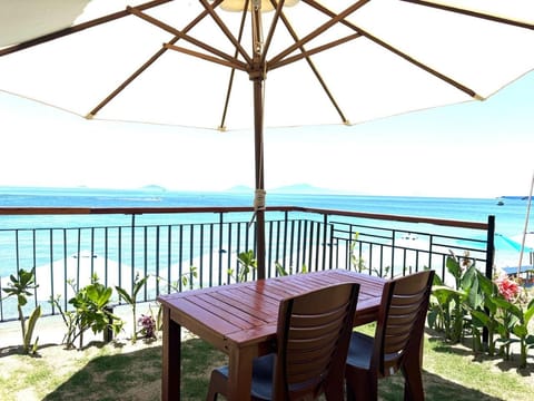 Patio, Natural landscape, Beach, Sea view