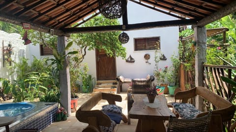 Property building, Patio, Garden, Seating area, Dining area, Swimming pool