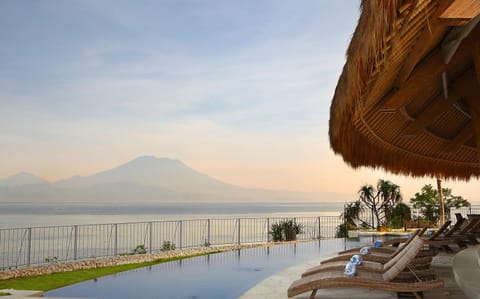 Mountain view, Pool view, Sea view, Sunrise