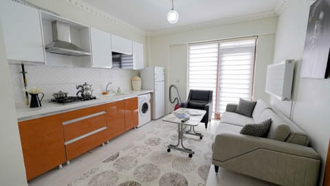 TV and multimedia, Kitchen or kitchenette, Living room, Seating area, stove