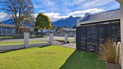 Facade/entrance, Garden, Mountain view