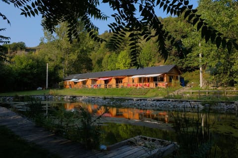 Property building, Day, Natural landscape, Lake view