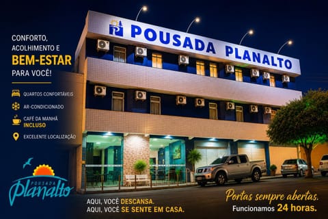 Property building, Facade/entrance, Night