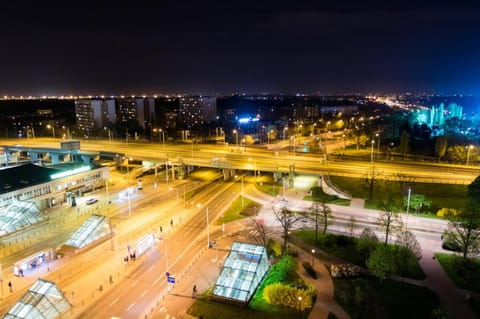 Night, Neighbourhood, City view, Street view, Location