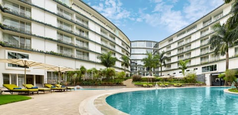 Pool view, Swimming pool, Inner courtyard view