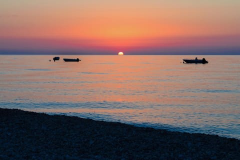 Natural landscape, Summer, Beach, On site, Sunrise