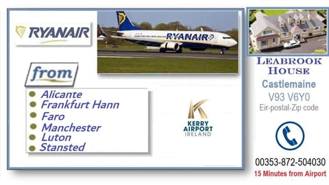 Leabrook House Bed and Breakfast in County Kerry