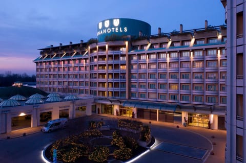 Facade/entrance, Sunset