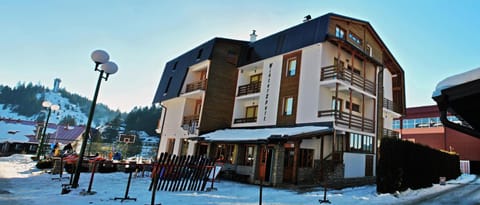 Facade/entrance, Winter, Landmark view, Mountain view, Street view