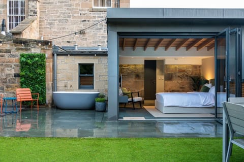 Property building, Patio, Balcony/Terrace, Garden view, Open Air Bath, Open Air Bath, sunbed
