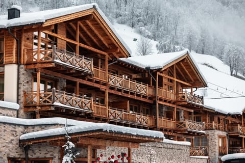 Property building, Natural landscape, Winter