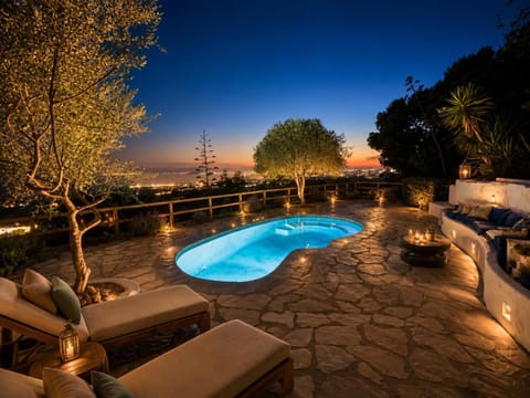 Pool view, Swimming pool
