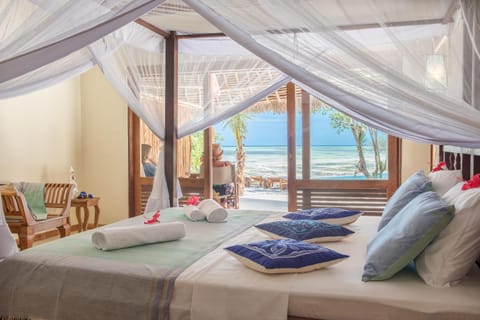 Bed, Photo of the whole room, Bedroom, Sea view