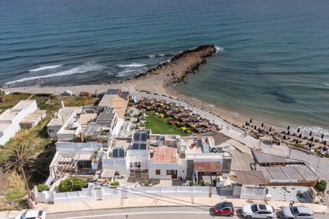 Property building, Natural landscape, Bird's eye view, Beach, Sea view, Location
