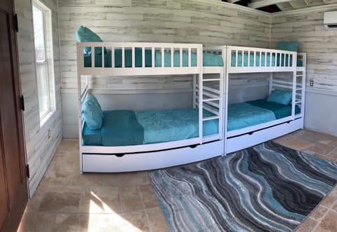 Photo of the whole room, Bedroom, bunk bed