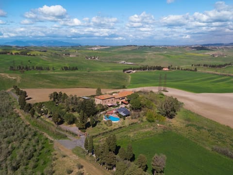 Natural landscape, Bird's eye view, Swimming pool