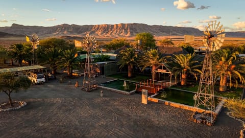 Property building, Natural landscape, Bird's eye view, Mountain view