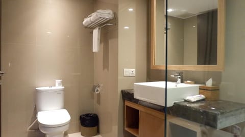 Shower, Toilet, Bathroom, towels