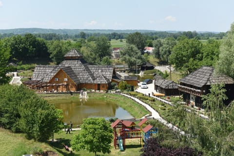 Bird's eye view, Inner courtyard view