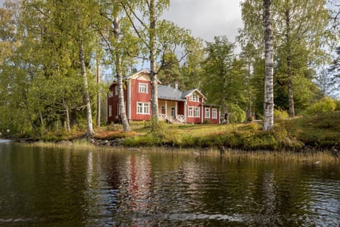 Property building, Natural landscape, River view