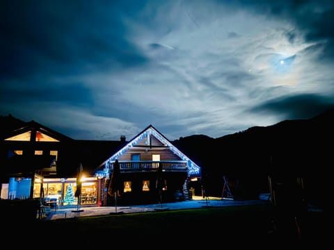 Property building, Night, Natural landscape
