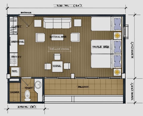 Photo of the whole room