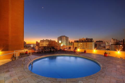 Balcony/Terrace, Swimming pool, Swimming pool, Sunset