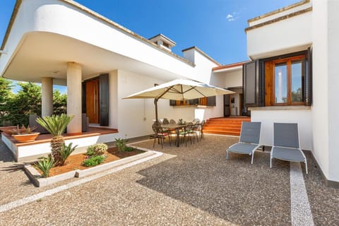 Property building, Patio