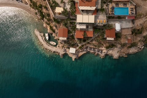 Property building, Day, Natural landscape, Bird's eye view, Beach, Pool view, Sea view