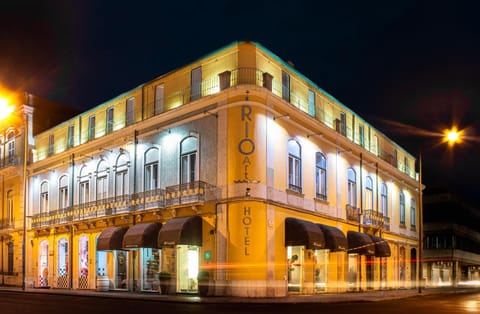 Property building, Night, City view, Location
