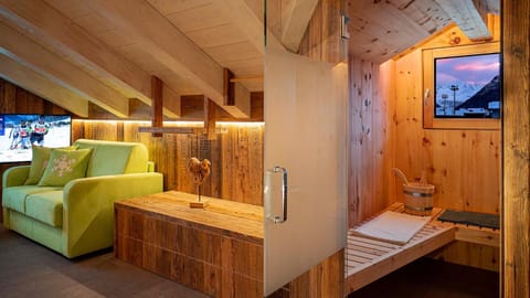 Sauna, Sauna, Seating area