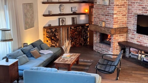TV and multimedia, Lounge or bar, fireplace