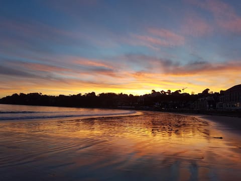 Natural landscape, Sea view, Sunrise