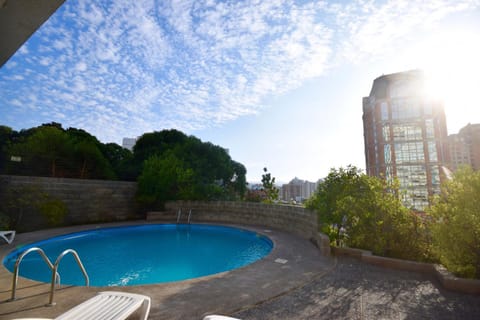 Patio, Garden, Swimming pool