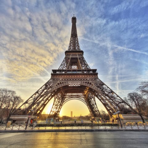 Nearby landmark, Sunset