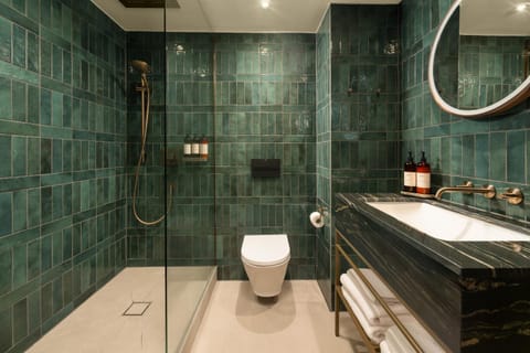 Shower, Toilet, Bathroom, towels