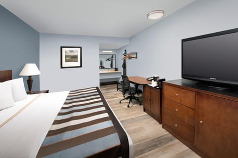 Bed, TV and multimedia, Photo of the whole room