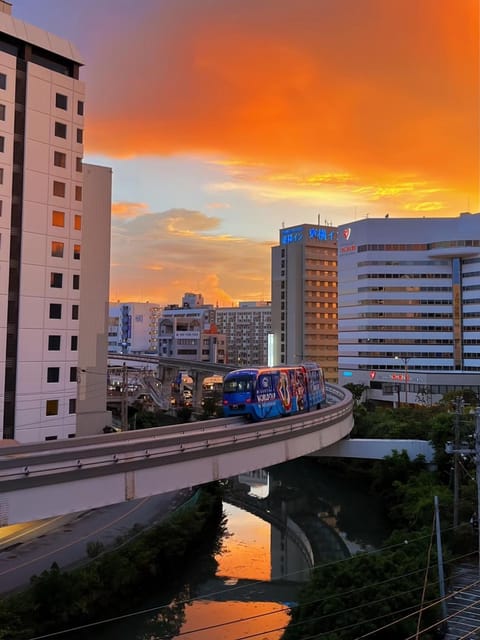 City view, Sunset