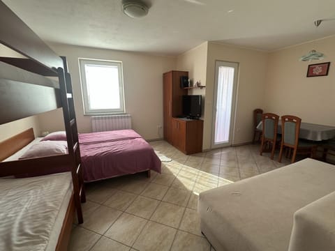 Living room, Bedroom, kitchen