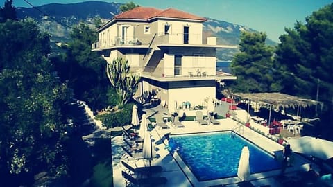 Bird's eye view, Pool view, Swimming pool
