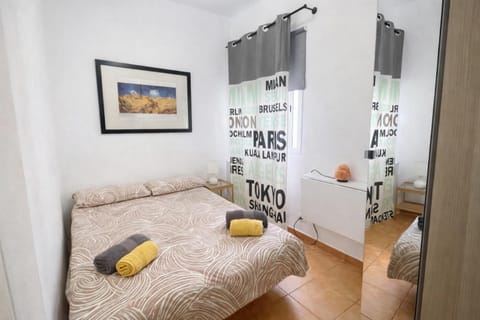 Bed, Photo of the whole room, Bedroom, towels, wardrobe