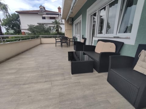 Property building, Patio, View (from property/room), Balcony/Terrace, Seating area