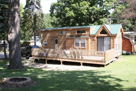 Lakeland RV Campground Deluxe Loft Cabin 11 Cabin in Wisconsin