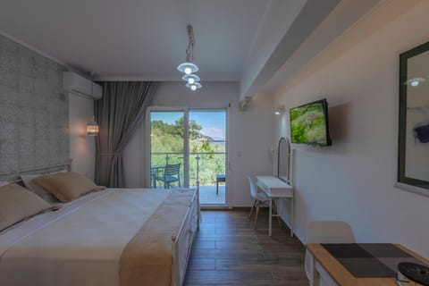 Bed, Balcony/Terrace, Photo of the whole room, Bedroom