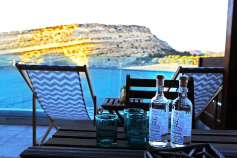 Patio, Natural landscape, Summer, Balcony/Terrace, Beach, Landmark view, Mountain view, Sea view