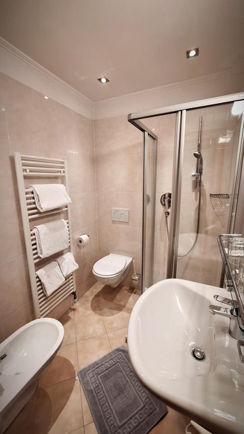 Shower, Toilet, Bathroom, bidet, towels