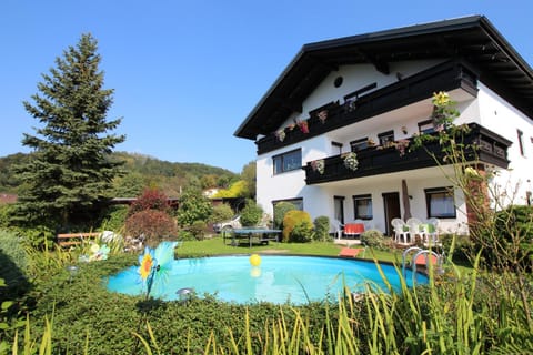Property building, Garden, Pool view